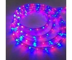 LED-XD-3W-100M-240V(R/B) Светодиодная гирлянда дюралайт чейзинг, красный/синий, D13мм, 36LED/метр, I