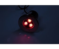 G-MD106-R грунтовой LED-свет красный D120, 3W, 12V
