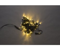 LED-PLS-100-10M-240V-WW/BL-W/O, белый теплый/черный провод, (без силового шнура) С КОЛПАЧКОМ