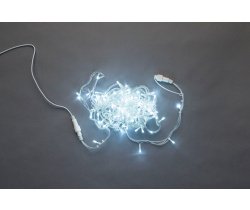 LED-PLS-200-20M-240V-W/C-F(W), белая/прозрачный провод/ белый FLASH 20, IP-54, соединяемая
