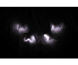 LED-XM-25CM-5-12V-W-Star 230V/12V 5 свисающих звезд 