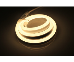 LM-24V-2835-120P-WW  Световая гирлянда Гибкий неон LED NEON FLEX белый теплый, 8х18мм, 24V