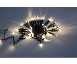 LED-PLR-100-10M-24V-WW/BL-W/O, белая теплая/черный провод, соединяемая (без силового шнура) 24Вольта