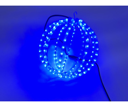 LED-DBL-Y-240V-B LED- Шар D30см синий (стальной каркас) 2025
