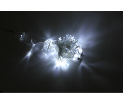 LED-PLS-200-20M-240V-W/W-W/O Белая/белый провод, соединяемая (без силового шнура) С КОЛПАЧКОМ