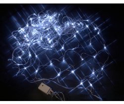 LED-SNL-C-120-24V-W Гирлянда Сеть 1,83*1,22м, белые LED/прозрачн провод/контроллер/трансформатор 24V