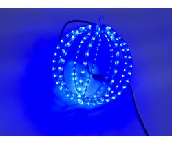 LED-DBL-Y-240V-B LED- Шар D30см синий (стальной каркас) 2025