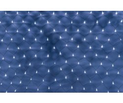 LED-XG-288-2*1.5M-230V Световая Гирлянда Сеть 2*1.5м, белые LED/черный провод/контроллер. Flesi