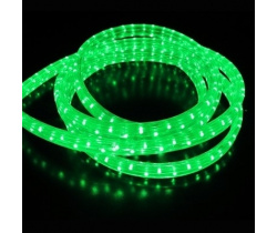LED-XF-3W-100M-240V Светодиодный дюралайт чейзинг, зеленый, 11*18мм, 240V, кратность 2м. Flesi