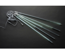 Сосульки Трубки 5шт 1М Бел. LED-PL-SNOW-480SMD-1M-5-220V-W Соединяемая
