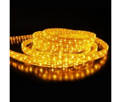 LED-XF-3W-100M-240V Светодиодный дюралайт чейзинг, желтый, 11*18мм, 240V, кратность 2м. Flesi