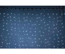 LED- PL-9020-240V-2*9M-W/С-F(CW)  белые светодиоды/прозрачный провод, FLASH белый холодный Neo-Neon