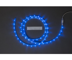 LED-СDL-2W-100M-220V-3.33CM-B Светодиодная гирлянда дюралайт, фиксинг, синие светодиоды, D11,5мм, 30