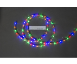 LED-DL-3W-50M-220V-M Светодиодная гирлянда дюралайт чейзинг, мульти, D13мм, 36LED/метр,  IP65, кратн
