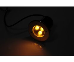 G-MD106-Y грунтовой LED-свет желтый D120, 3W, 12V