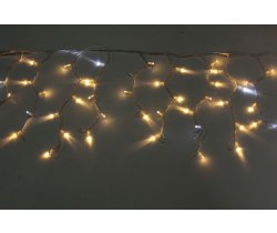 LED-RPLR-160-4.8M-240V-WW/WH-F(CW) W/O  белые теплые LED/Flash CW/провод белый каучук Уличная LED ги