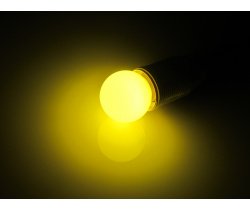 LED G45 220V-240V Yellow, жёлтый