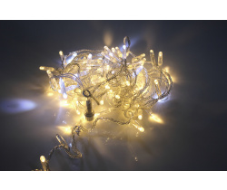 LED-PLS-100-10M-24V-WW/C-F(W)-W/O бел.Т. /прозр. пр./ бел. FLASH, (без шнура) С КОЛПАЧКОМ(НОВ КОН)