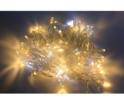 LED-PLS-100-10M-24V-WW/C-F(W)-W/O бел.Тепл. /прозр. пр./ бел. FLASH, IP-65, (без шнура) С КОЛПАЧКОМ