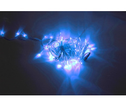 LED-PLS-200-20M-240V-B/W-W/O, Синий/белый провод, соединяемая (без силового шнура) С КОЛПАЧКОМ