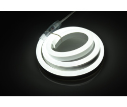 LM-220V-2835-120P-W  Световая гирлянда Гибкий неон LED NEON FLEX белый, 8х18мм. 