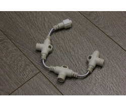 Соединительные шнуры для LED-FPC-3528-135-20M-12V, 12V, 30СМ, на 3 луча