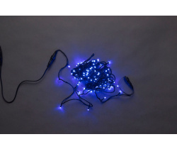 LED-PLS-200-20M-240V-B/BL-W/O, Синий / черный провод, IP-54, соединяемая (без силового шнура)