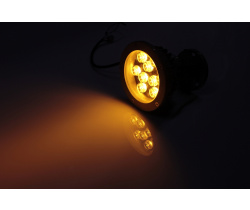 G-DT109-Y 12V LED прожек.,9 LED CREE/1W,12V жёлтый