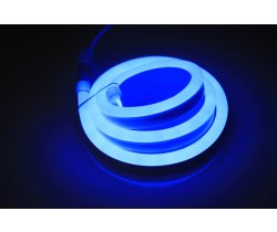 LN-220V-2835-120P-B  Световая гирлянда Гибкий неон LED NEON FLEX синий, 8х18мм. 