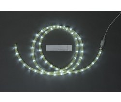 LED-СDL-2W-3.33CМ-100M-220V-WB3 Светодиодная гирлянда дюралайт фиксинг, белые светодиоды, D11,5мм, 3