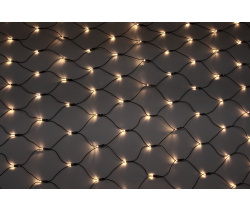 LED-SNL-C-432-2*3M-240V-WW/BL Гирлянда Сеть 2*3 белые теплыеLED/черный провод/контроллер соединяемая