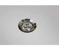 G-TH103-3100K,LEDсвет.встр.повор.круг 3LED CREE/1W