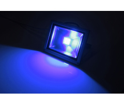G-DТ120-29-B new LED прожектор синий,1LED-20W,220V