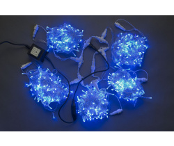 LED-PLS-200*5-20M*5-24V-B/C-F(B) Flash LED гирлянда Спайдер 5*20м 24V, синие LED/прозрачный провод