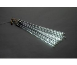 Сосульки Трубки 10шт 0,5М Бел. LED-PLM-METEOR TUBE-540(10*54SMD2835)-10-12V-W  не соединяемаяNEW!