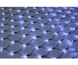 LED-SNL-288-C-2*1,5M-240V-W/BL Гирлянда Сеть 2*1.5м, белые LED/черный провод/контроллер, соединяемая