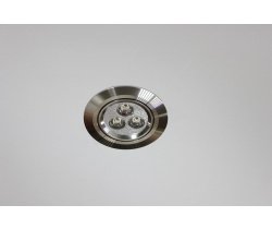 G-TH103-3100K,LEDсвет.встр.повор.круг 3LED CREE/1W