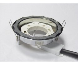 Flesi GX53 H4 свет-к встр. без рефл  Хром/Серебро