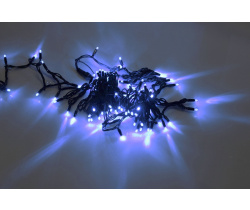 LED-PLR-200-20M-240V-B/BL-W/O Светодиодная гирлянда фиксинг 20м, IP65, 240V, синие LED/провод каучук