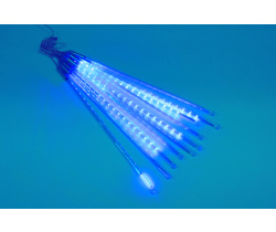 Сосульки строб Трубки D12mm,10шт 0,5М Синяя LED-PLM-SNOW-480SMD-0.5*4.5M-10-7V-B не соедин.