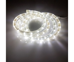 LED-DL-2W-240V-90M-W1  Светодиодная гирлянда дюралайт, фиксинг, горизонтальный, белый(4200K), D13мм,