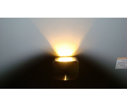 FL55YJ-S WW LED свет. квадрат, встр. в стену 1*1W