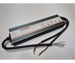 LM-200W 12V, 200-260V/12V, 16,7А, IP67. Импульсный источник питания в алюминиевом корпусе, 236х60х24
