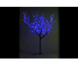 CBL-1.9-972 LED вишня H:1,9m D1,5 м., синее 2025 (новый коннектор, 24 Вольта)