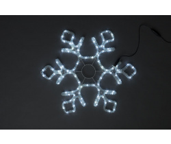 LED-XM(FR)-2D-CK012-24-W-F(W) WhiteСнежинка 60.5х52см