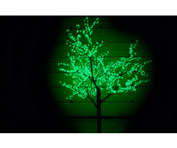 CBL-2.5-1728 LED вишня H:2,5m D2,0 м., зеленое