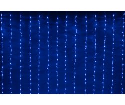 LED-XP-1344-230V Blue Световой "умный" дождь с контроллером 2,4х3,6м, 250Вт, Синий, Flesi