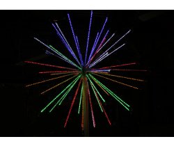 LED-EM-002-М, 240V Фейерверк Шар с контрол.12 реж. 4м*4м*4м, 52 луча (2 кор.)