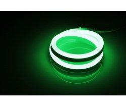LM-24V-2835-120P-big size-G  Световая гирлянда Гибкий неон LED NEON FLEX зеленый, 12х25мм. 