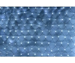 LED-SNL-C-540-2*4M-240V-W/BL Гирлянда Сеть 2*4м, белые LED/черный провод/контроллер, соединяемая